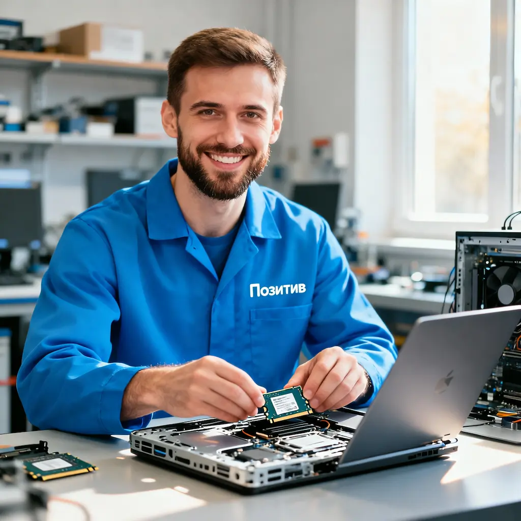 заменить HDD на SSD на ноутбуке в Кронштадте