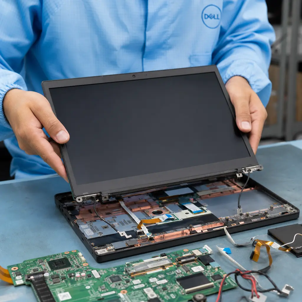 заменить матрицу ноутбука Dell в Кронштадте