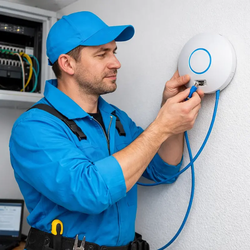 Подключение точки доступа в Кронштадте