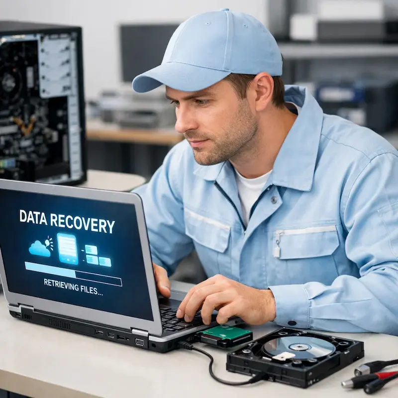 Восстановление данных и файлов в Кронштадте