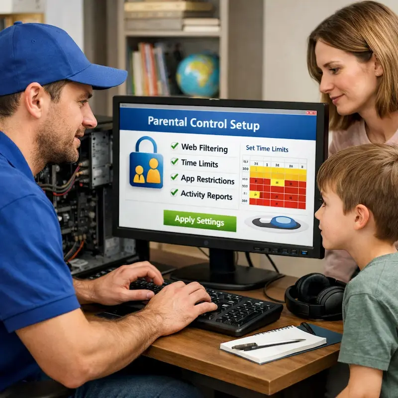 установка родительского контроля в Кронштадте