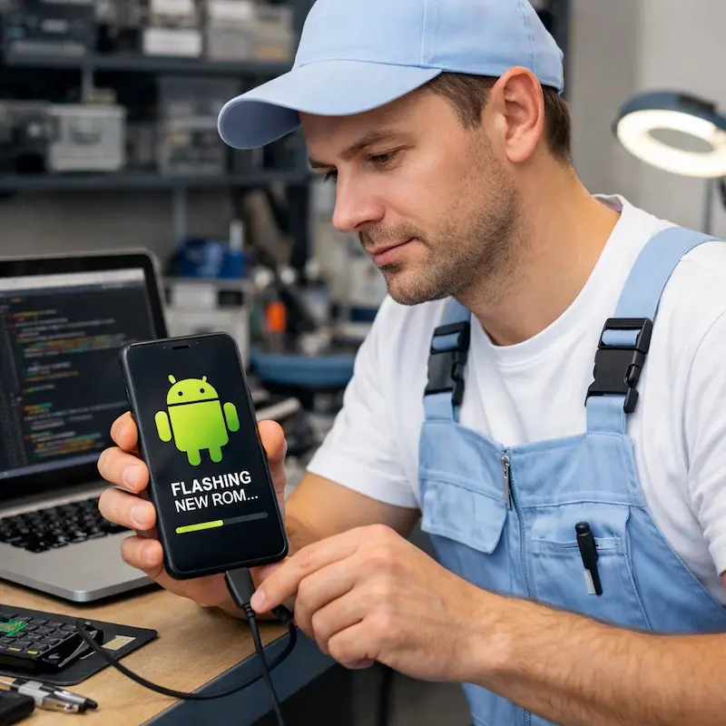 Прошивка Android в Кронштадте