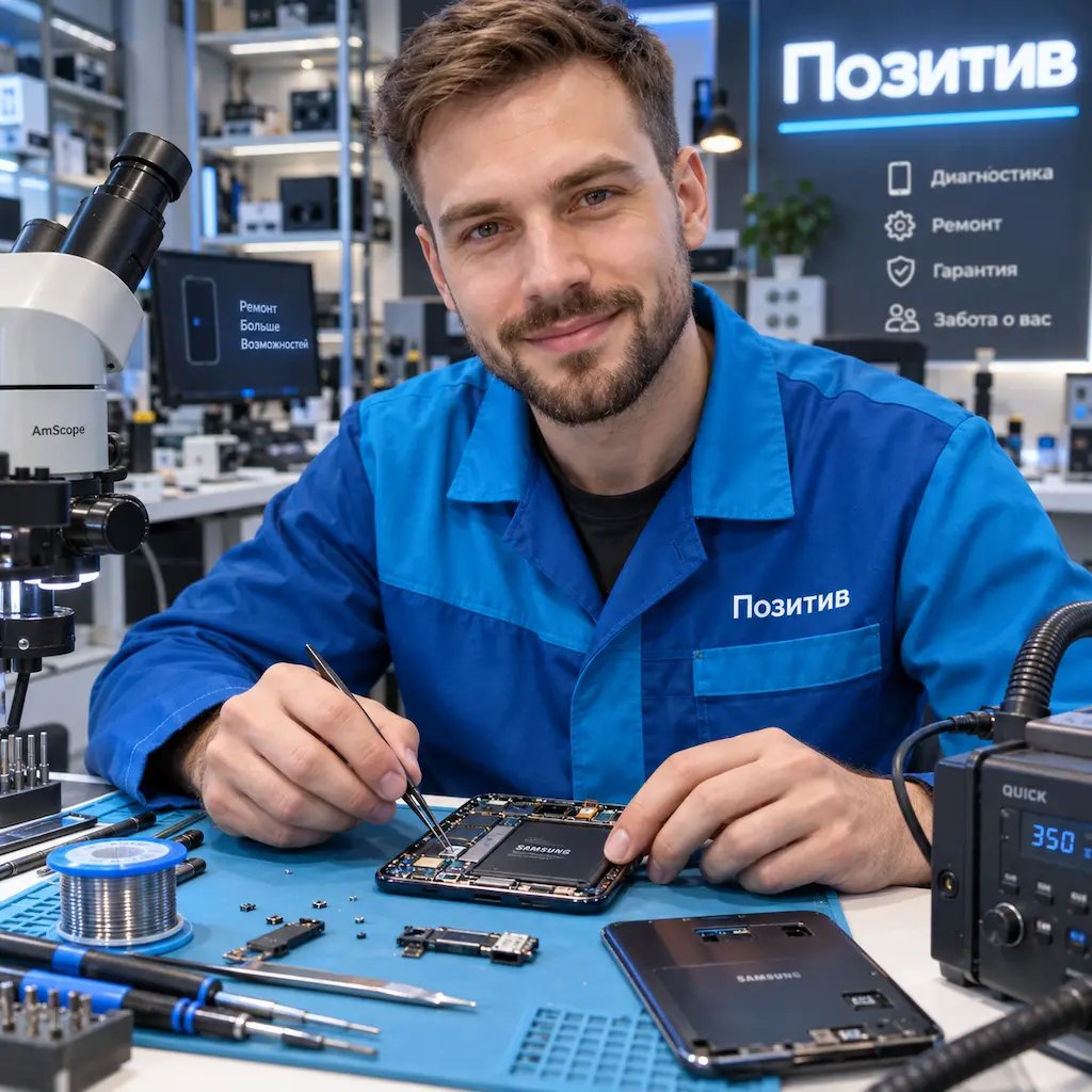 ремонт Android планшета в Кронштадте