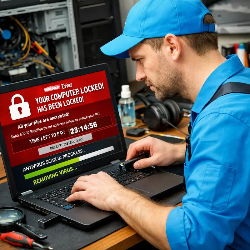 Удалить винлокер в Кронштадте